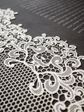 Ketubah Papercut - Lace Fringe (Classic Design)