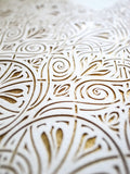 Ketubah Papercut - Art Nouveau Lace (Metallic Border)