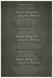 Quaker Marriage Certificate - Blooming Peonies (parchment moss)