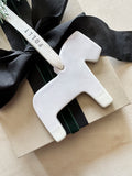Personalized Ceramic Dala Horse Ornament