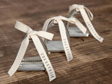 Pewter Equestrian Stirrup Napkin Rings
