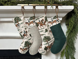 Equestrian Hunter/Jumper Holiday Stocking