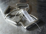 Pewter Equestrian Stirrup Napkin Rings