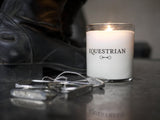 Pewter Equestrian Stirrup Napkin Rings