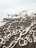 Papercut Ketubah Printed Border Branches