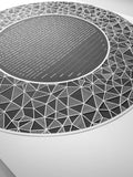 Circular Geometric Papercut Ketubah Classic Design