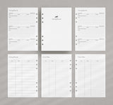 The Equestrian A5 6-Ring Planner Bundle Starter Set