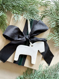 Ceramic Dala Horse Ornament