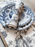 Pewter Equestrian Stirrup Napkin Rings