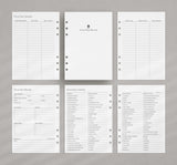 The Equestrian A5 6-Ring Planner Bundle Starter Set