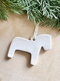 Ceramic Dala Horse Ornament
