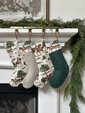 Equestrian Hunter/Jumper Holiday Stocking