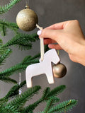 Ceramic Dala Horse Ornament