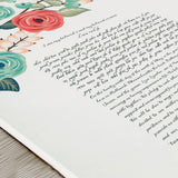Signature Ketubah Blooming Branches