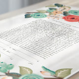 Signature Ketubah Blooming Branches