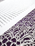 Ketubah Papercut - Trellis (Printed Border)