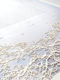 Ketubah Papercut - Branches (Classic Design)