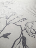 Signature Ketubah Design (Washi Paper) Southern Magnolias