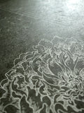 Signature Ketubah - Peony Corner on Washi Paper