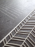 Ketubah Papercut - Chevron Lines (Classic Design)
