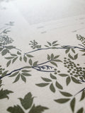 Signature Ketubah - Grapevines on Bookcloth