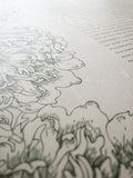 Signature Ketubah Design (Washi Paper) Peonies
