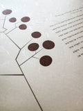 Signature Ketubah - Circle Tree on Washi Paper