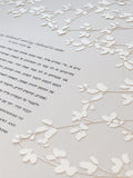 Ketubah Papercut - Sprigs (Classic Design)
