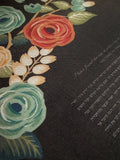 Signature Ketubah Blooming Branches on Bookcloth