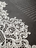 Papercut Ketubah Lace Fringe