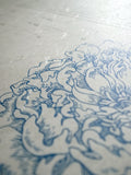 Signature Ketubah Design (Washi Paper) Peony Corner