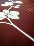Signature Ketubah Design (Cotton Paper) Orchid Branch