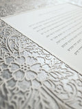 Papercut Ketubah Trellis