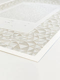 Ketubah Papercut - Geometric (Classic Design)