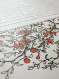 Signature Ketubah Branch Frame on Washi Paper