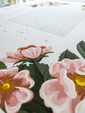 Signature Ketubah Design (Cotton Paper) Blooming Roses