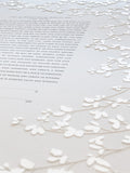 Ketubah Papercut - Sprigs (Classic Design)