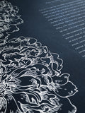 Signature Ketubah - Peonies