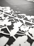 Papercut Ketubah Cherry Blossoms