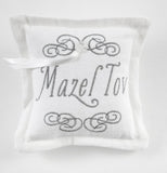 Heirloom Embroidered Ring Bearer Pillow - Free Shipping