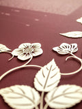 Papercut Ketubah Blooming Garden