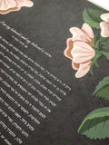 Signature Ketubah Blooming Roses
