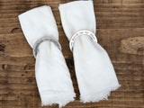 Beloved Pewter Napkin Rings