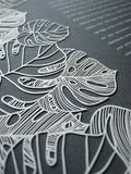 Ketubah Papercut - Tropical Flora (Classic Design)