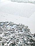 Papercut Ketubah Branches