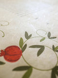 Signature Ketubah Design (Washi Paper) Pomegranate Branches
