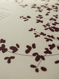 Signature Ketubah Design (Cotton Paper) Sprigs