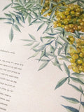 Signature Ketubah Design (Bookcloth) Tuscany