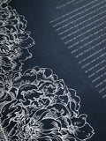 Signature Ketubah - Peonies