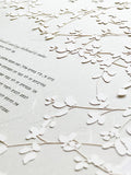Ketubah Papercut - Sprigs (Classic Design)